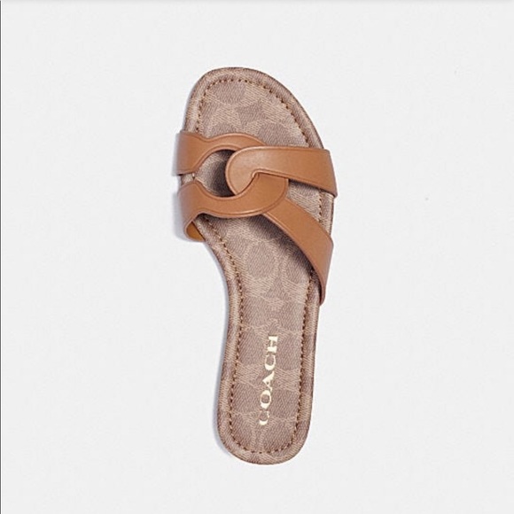 Coach Shoes Coach Essie Sandal In Natural Poshmark